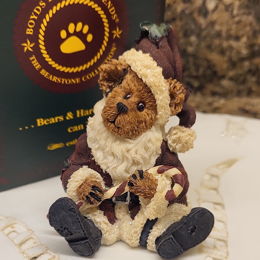 Boyds Bears Santa Nickleby Style # 25732 Christmas Ornament